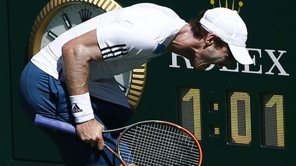 La frustration d'Andy Murray