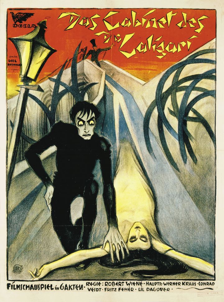 "La Cabinet du Docteur Caligari" : jaquette du DVD
 (DR)