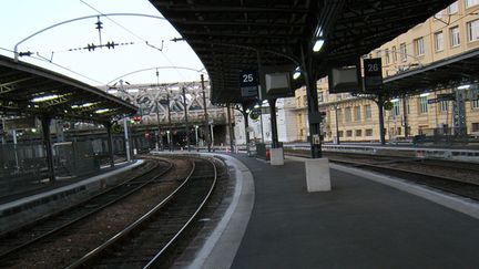 &nbsp; (La gare de l'Est avait été totalement évacuée © RF/ Gilles Halais)