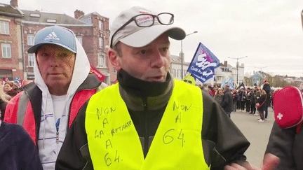 Réforme des retraites : des manifestants moins nombreux mais toujours aussi déterminés (France 3)