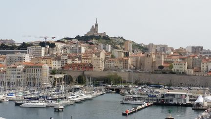 Le Vieux-Port, à Marseille, dans les Bouches-du-Rhône. (VANESSA DESCOURAUX / FRANCE-INTER)