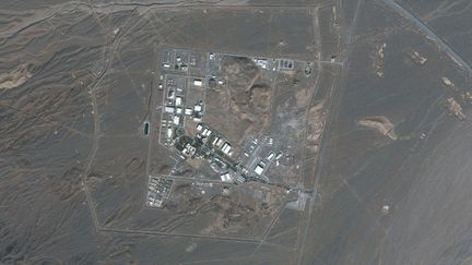 Une vue satellite du complexe nucléaire de Natanz, en Iran, le 8 janvier 2020. (SATELLITE IMAGE MAXAR TECH / AFP)