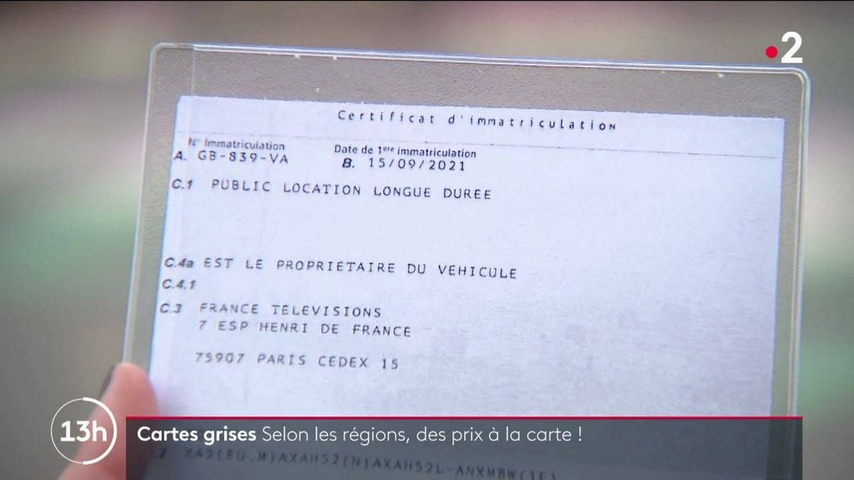 Prix de la Carte Grise, entre hausses et baisses pour 2023