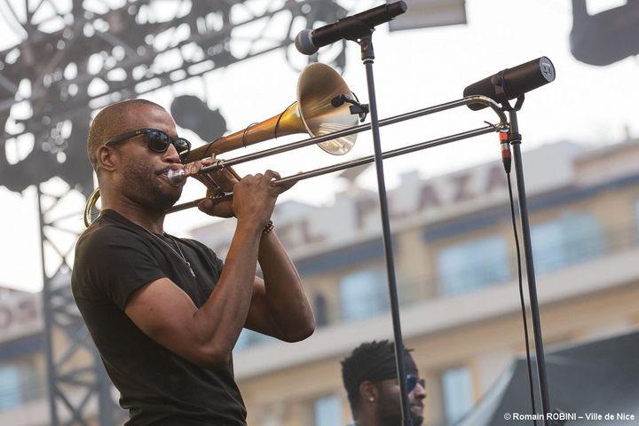 Trombone Shorty à Nice Jazz Festival, lundi 17 juillet
 (Romain Robini/Ville de Nice)