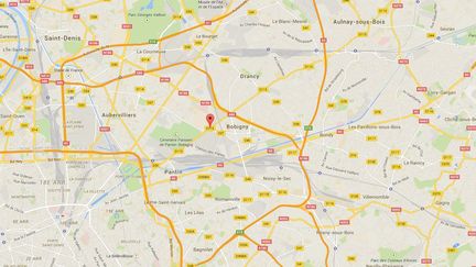 Un homme a &eacute;t&eacute; tu&eacute; &agrave; la sortie d'une discoth&egrave;que, &agrave; Bobigny, samedi 11 avril. ( GOOGLE MAPS)