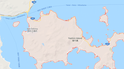 Un petit Japonais de deux ans, qui avait disparu dimanche au cours d'une balade avec son grand-père, a été retrouvé indemne le 15 août 2018, sur l'île&nbsp;de Suo-Oshima. (GOOGLE MAPS)