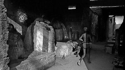 Sanctuaire du vodou Djagli et de ses satellites (Séko, Togo, 1989).&nbsp; &nbsp; &nbsp; (CATHERINE DE CLIPPEL)