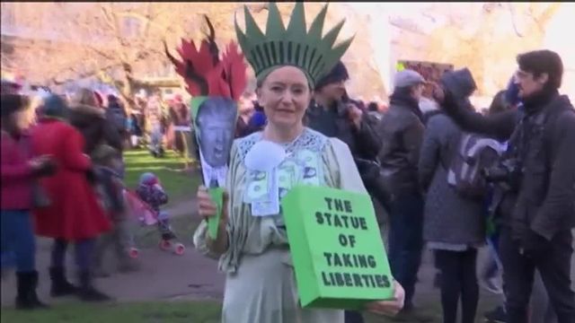 La Marche des femmes à Londres