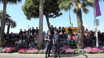 Des policiers sur la Croisette, Cannes, 18 mai 2015
 (Loïc Venance / AFP)