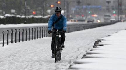 Japon : d'abondantes chutes de neige perturbent les transports à Tokyo