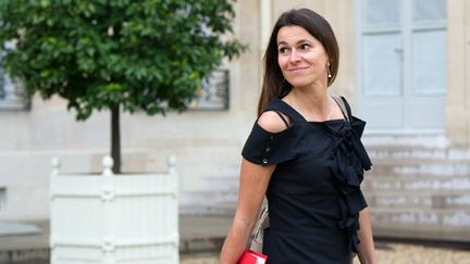 Aurelie Filippetti le 1er août 2012 à l&#039;Elysée
 (Bertrand Langlois / AFP)