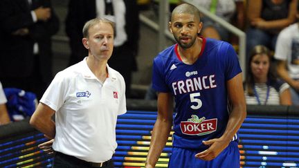 &nbsp; (Vincent Collet compte beaucoup sur Nicolas Batum pour mener les Bleus © MAXPPP)