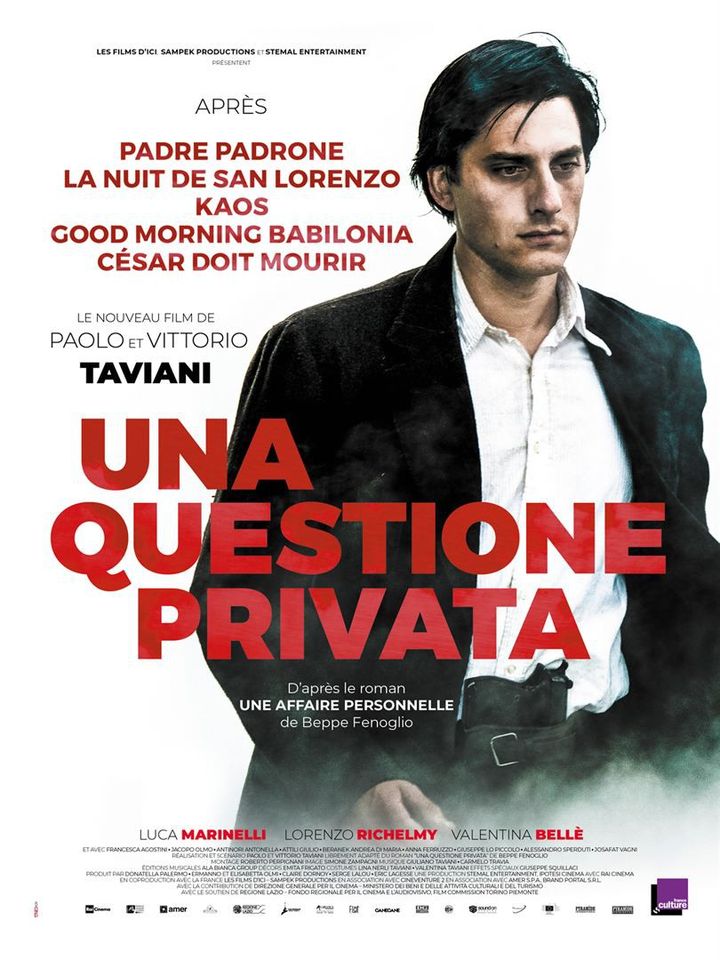 "Una Questione Privata" : l'affiche française
 (Pyramide Distribution)