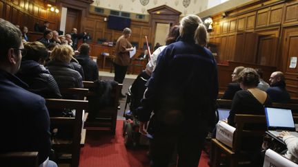 Dennis Mannechez avait été jugé devant les Assises de l'Eure, en décembre 2018. (CHARLY TRIBALLEAU / AFP)