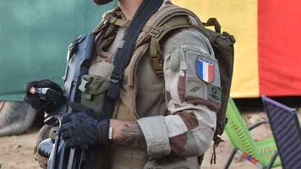 Un soldat français au Mali le 9 septembre 2021 (illustration). (MAIMOUNA MORO / AFP)