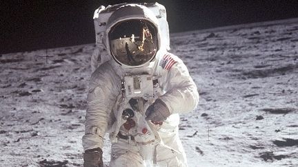 Un astronaute américain sur la Lune, en août 1971, durant la mission Apollo 15.&nbsp; (NASA)