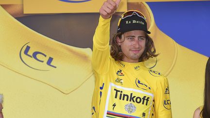 Le maillot jaune Peter Sagan est un des premiers coureurs à remettre en cause cette fameuse règle des trois kilomètres. (DE WAELE TIM / TDWSPORT SARL)