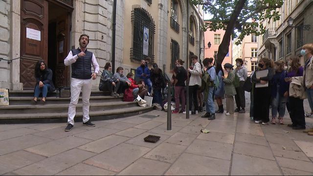 Opéra dans les rues de Lyon