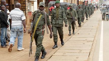 Militaires congolais à Butembo (province du Nord Kivu) le 25 août 2016. (REUTERS/Kenny Katombe)