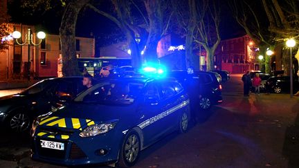 Le collège de Millas (Pyrénées-Orientales), jeudi 14 décembre 2017, après la collision mortelle entre un car scolaire et un train.&nbsp; (O GOT / MAXPPP)