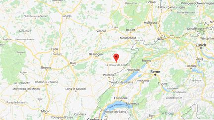 Orchamps-Vennes&nbsp;(Doubs) (GOOGLE MAPS)