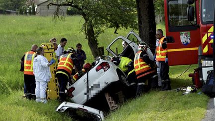 &nbsp; (Le week end pascal est l'un des plus meurtriers sur les routes de France  © MAXPPP)