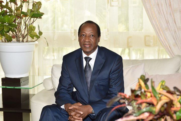 L'ancien président burkinabé Blaise Compaoré à Abidjan le 10 octobre 2016. (ISSOUF SANOGO / AFP)