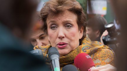 Roselyne bachelot le 25 octobre 2016 à Paris (JEAN PIERRE NGUYEN VAN HAI-BARBI / MAXPPP)