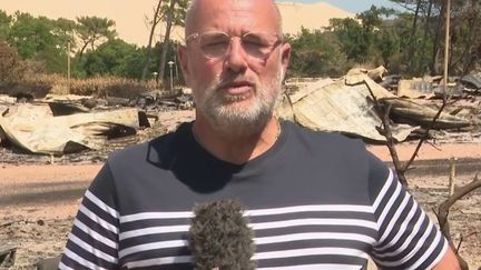 Incendies en Gironde : "C'est mort pour cette saison, mais la saison prochaine, on repart", assure le gérant du camping des Flots Bleus