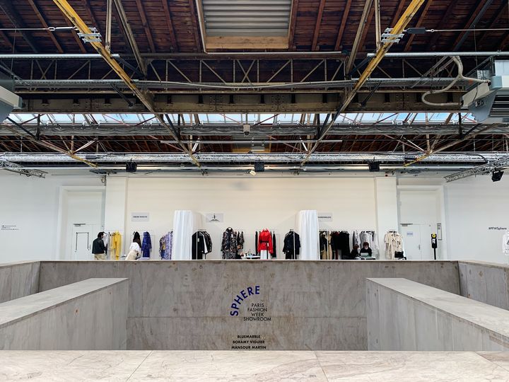 Showroom Sphère, janvier 2020 à Paris&nbsp; (Sphère)