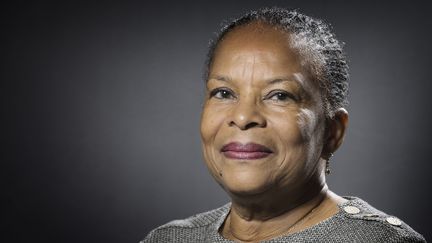 Christiane Taubira, l'ancienne ministre de la Justice, en janvier 2017 à Paris. (JOEL SAGET / AFP)