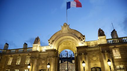 Grille d'entrée du palais de l'Elysée à Paris. (MAXPPP)