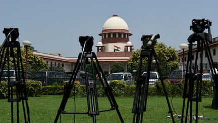 La Cour suprême à New Delhi, en Inde, en&nbsp;2015. (MONEY SHARMA / AFP)