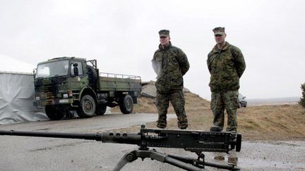 Camp militaire de Otan d'Adazi en Lettonie. (Oksana Dzhadan/RIA Novosti)