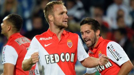 Valere Germain espère bien à nouveau marquer contre Reims.  (BORIS HORVAT / AFP)