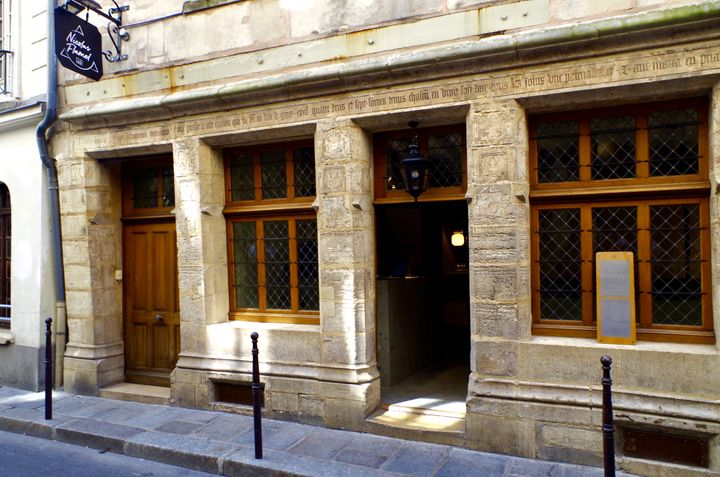 Maison Nicolas Flamel, 51 rue de Montmorency in Paris.  (JEREMIE LAURENT-KAYSEN)