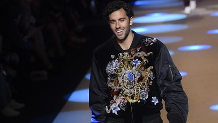 Dolce &amp; Gabbana automne-hiver 2018-19, en janvier 2018 à Milan.
 (Marco BERTORELLO / AFP)