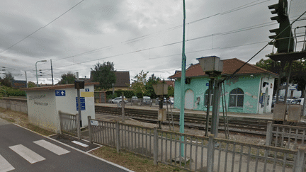 La gare de Habsheim, près de Mulhouse, en Alsace. (CAPTURE D'ECRAN GOOGLE MAPS)