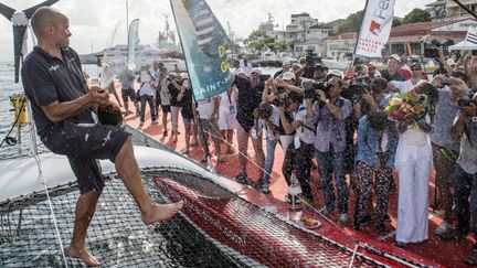 Erwan Le Roux à son arrivée (OLIVIER BLANCHET / OLIVIER BLANCHET)