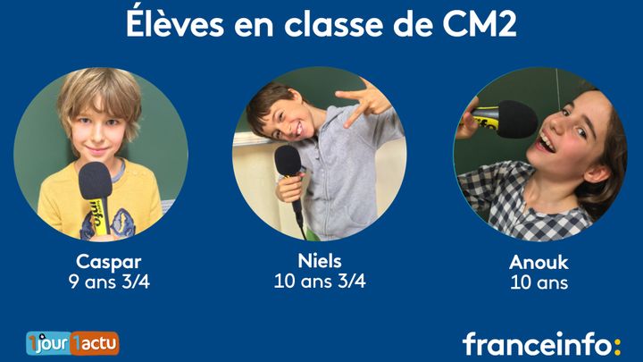 Trois élèves de CM2 se demandent comment vivent et travaillent les anciens présidents de la République. (franceinfo junior)