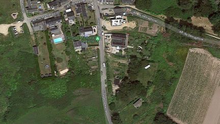 Le camping municipal de Kerné (Quiberon) où un homme a été poignardé à mort par sa concubine, le 4 aoput 2023. (GOOGLE MAPS)