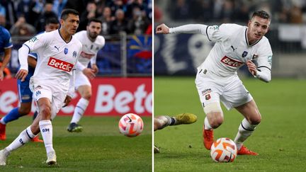 Alexis Sanchez et Benjamin Bourigeaud. (AFP)