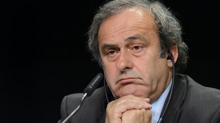 Michel Platini suspendu à la décision du TAS (FABRICE COFFRINI / AFP)