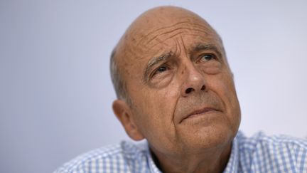 Alain Jupp&eacute;, &agrave; Chatou (Yvelines), le 27 ao&ucirc;t 2016. (LIONEL BONAVENTURE / AFP)