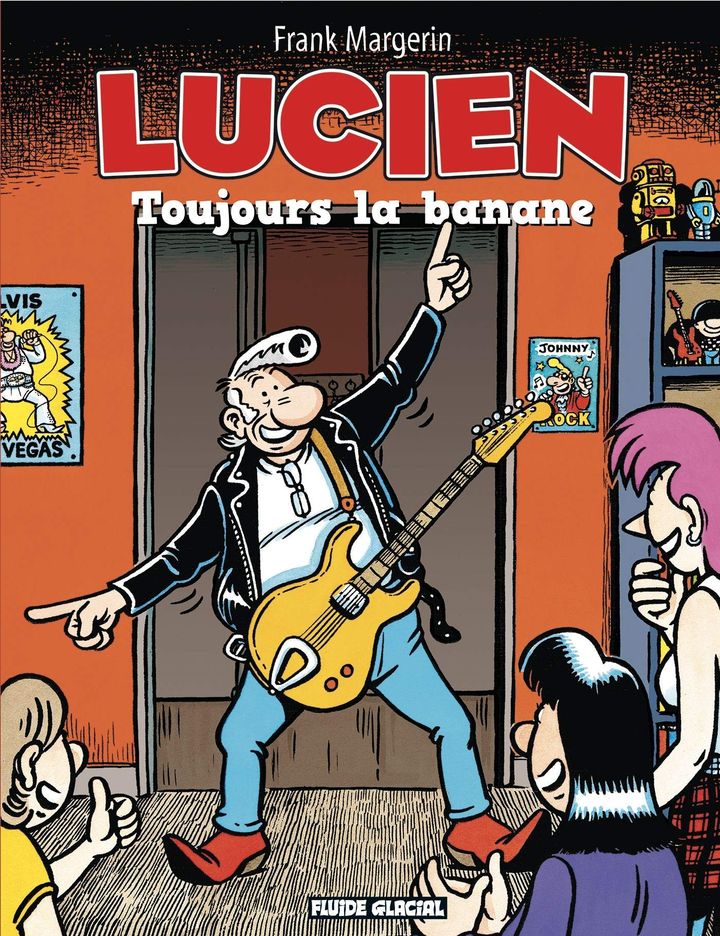 le Tome 9 des aventures de Lucien (Frank Margerin / Fluide Glacial-Audie)