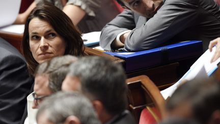 Aurélie Filippetti lors d'une session de questions au gouvernement, le 23 juillet 2014 à l'Assemblée nationale.
 (MARTIN BUREAU / AFP)