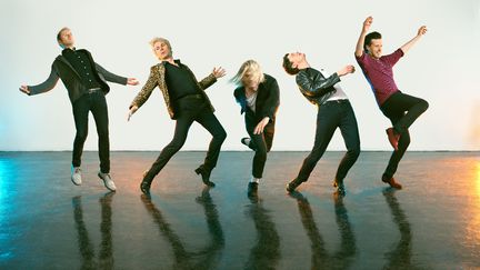 Les cinq membres de Franz Ferdinand, de retour cinq ans après leur dernier album. (David Edwards)