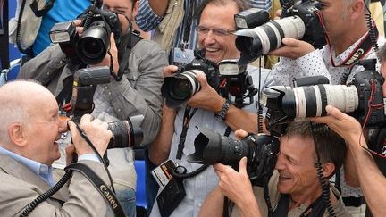 Le modèle devient photographe, et vice-versa...
 (AFP)