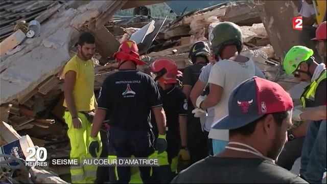 Séisme en Italie : au cœur d'Amatrice