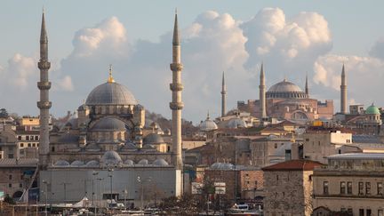 La mosquée Sainte-Sophie à Istanbul (Turquie), le 21 décembre 2021. (MAXPPP)